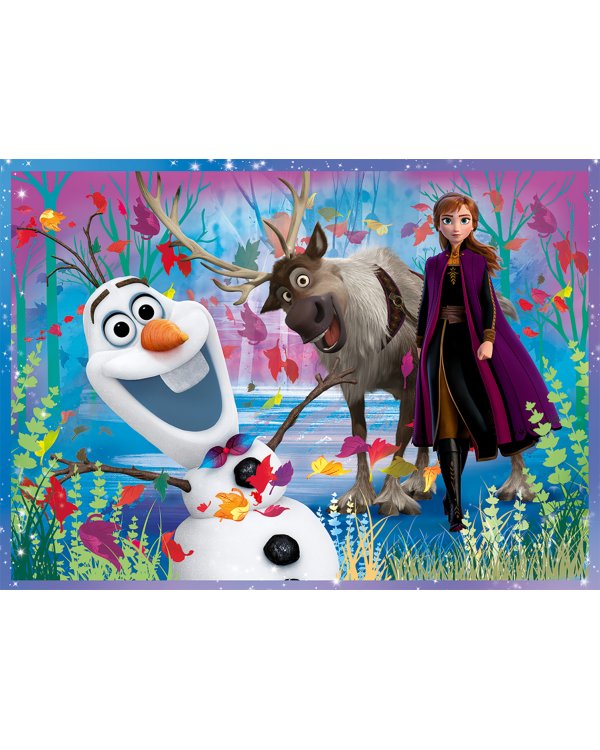 Дополнительное изображение книги «TREFL FROZEN Комплект пазлов 4в1 Ледяное сердце 2»