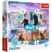 Обложка книги «TREFL FROZEN Комплект пазлов 4в1»