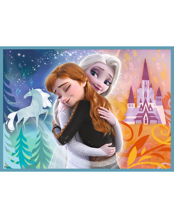 Дополнительное изображение книги «TREFL FROZEN Комплект пазлов 4в1»