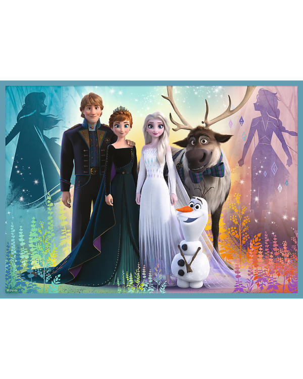 Дополнительное изображение книги «TREFL FROZEN Комплект пазлов 4в1»