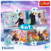 Дополнительное изображение книги «TREFL FROZEN Комплект пазлов 4в1»