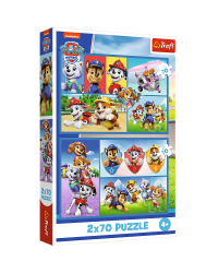 TREFL PAW PATROL Набор пазлов, 2x70 шт.