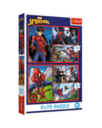 TREFL SPIDER-MAN Набор пазлов, 2x70 шт.