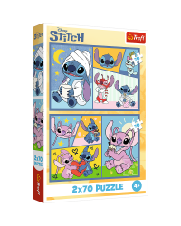 TREFL DISNEY STITCH Набор пазлов, 2x70 шт.
