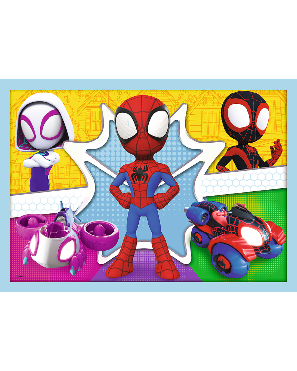 TREFL SPIDER-MAN Комплект пазлов Человек-паук (4 in 1) Спайди