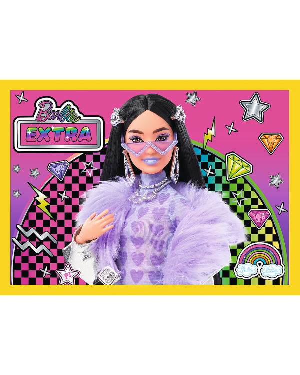 TREFL BARBIE Комплект пазлов 4в1