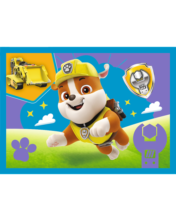 TREFL PAW PATROL Комплект пазлов 4в1 Paw Patrol