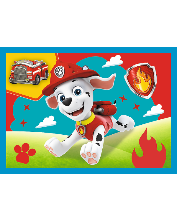 TREFL PAW PATROL Комплект пазлов 4в1 Paw Patrol