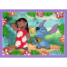 TREFL DISNEY STITCH Комплект пазлов 4в1 TREFL DISNEY STITCH Комплект пазлов 4в1