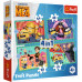 TREFL MINIONS Комплект пазлов 4в1 Миньоны