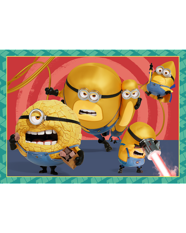TREFL MINIONS Комплект пазлов 4в1 Миньоны