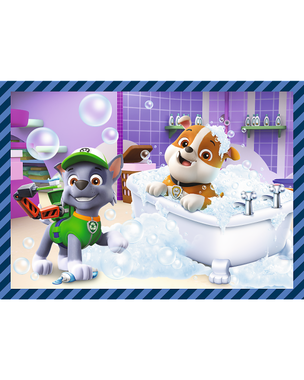 TREFL PAW PATROL Комплект пазлов Щенячий патруль 4в1