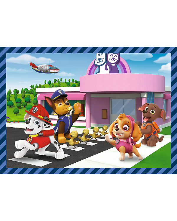 TREFL PAW PATROL Комплект пазлов Щенячий патруль 4в1