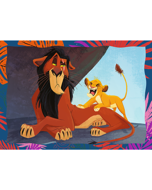 TREFL DISNEY Комплект пазлов 4в1 Король Лев