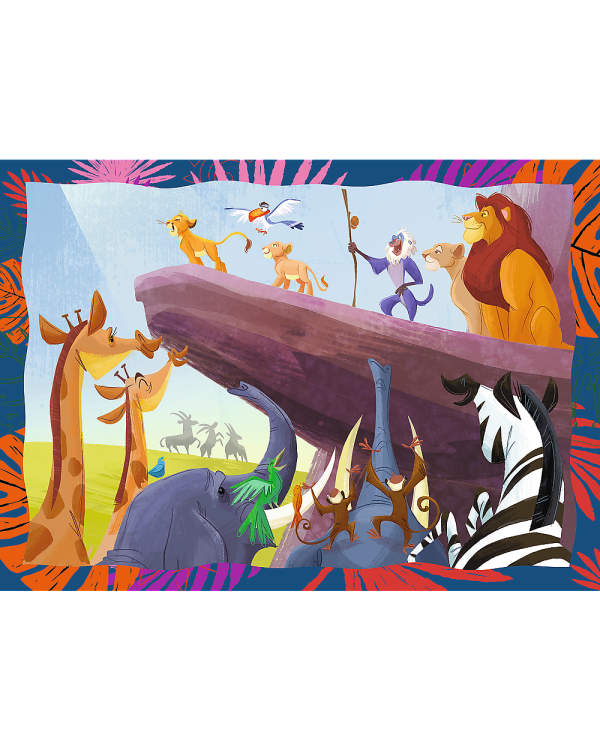 TREFL DISNEY Комплект пазлов 4в1 Король Лев
