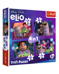 TREFL DISNEY ELIO Комплект пазлов 4в1 Элио