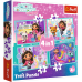 TREFL GABBY´S DOLLHOUSE Комплект пазлов 4 в1