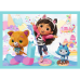 TREFL GABBY´S DOLLHOUSE Комплект пазлов 4 в1