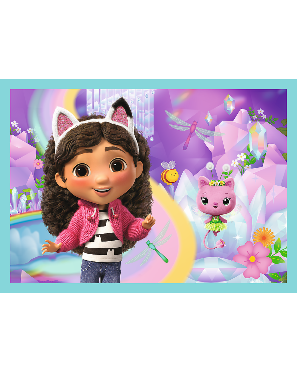 TREFL GABBY´S DOLLHOUSE Комплект пазлов 4 в1