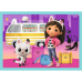 TREFL GABBY´S DOLLHOUSE Комплект пазлов 4 в1