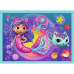 TREFL GABBY´S DOLLHOUSE Комплект пазлов 4 в1