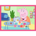 TREFL PEPPA PIG Комплект пазлов 4в1 Свинка Пеппа