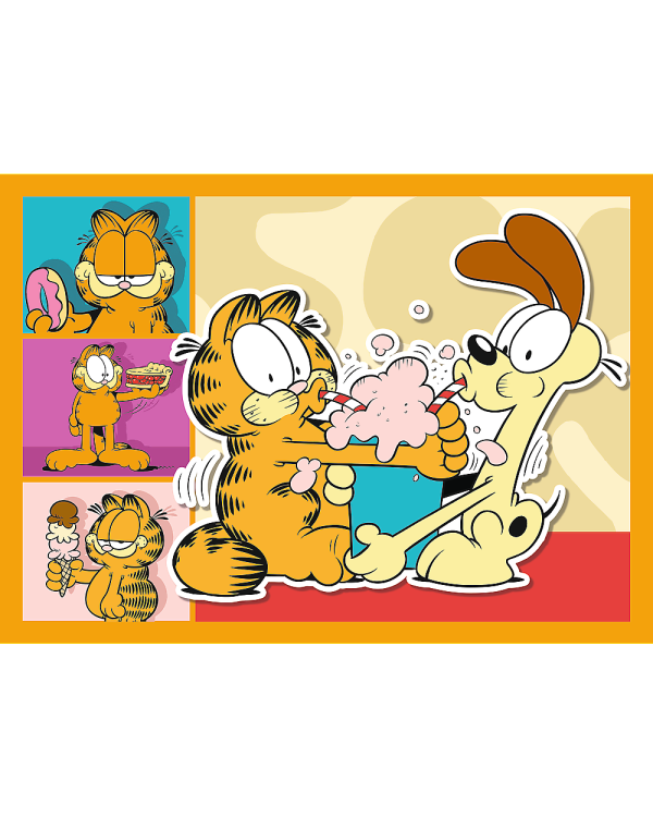 TREFL GARFIELD Комплект пазлов 4в1 Гарфилд