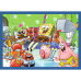 TREFL SPONGEBOB Комплект пазлов 4в1 Губка Боб
