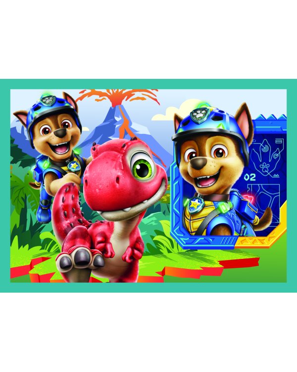 Дополнительное изображение книги «TREFL PAW PATROL Комплект пазлов 4в1 Paw Patrol»