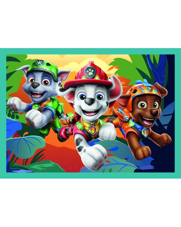 Дополнительное изображение книги «TREFL PAW PATROL Комплект пазлов 4в1 Paw Patrol»