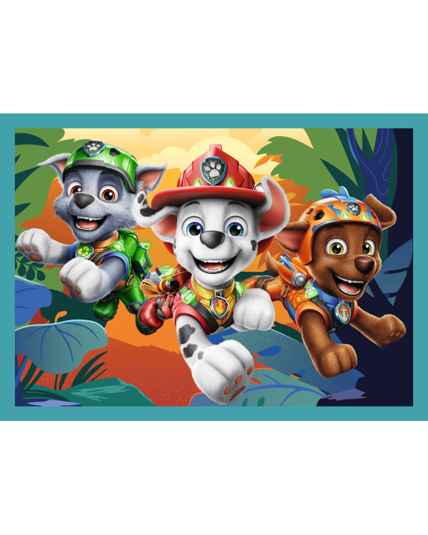Дополнительное изображение книги «TREFL PAW PATROL Комплект пазлов 4в1 Paw Patrol»