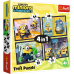 Обложка книги «TREFL MINIONS Комплект пазлов 4в1 Миньоны»