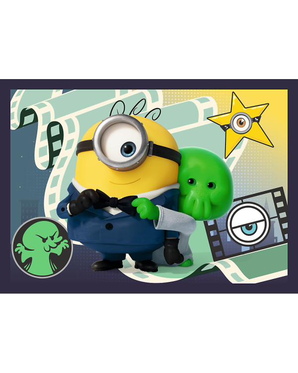 Дополнительное изображение книги «TREFL MINIONS Комплект пазлов 4в1 Миньоны»