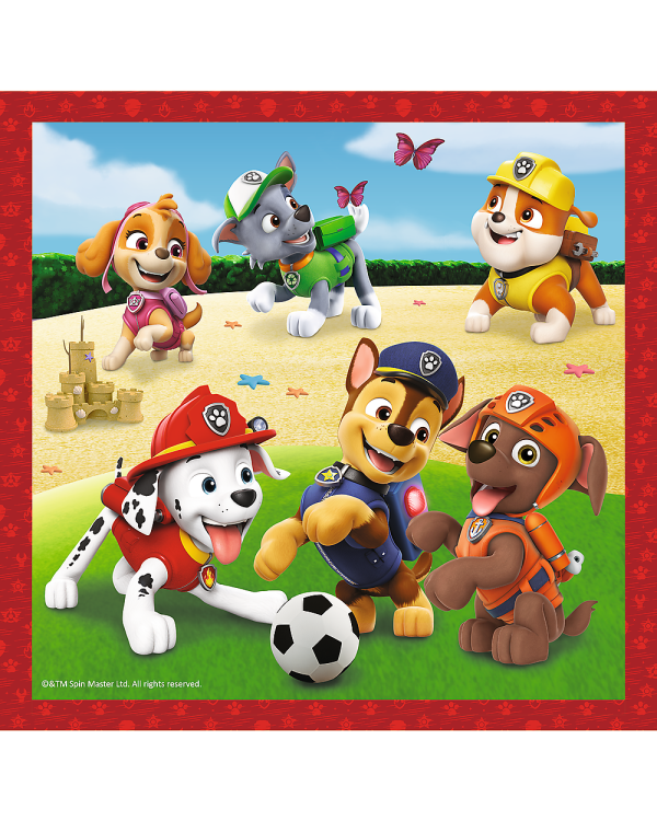 TREFL PAW PATROL Комплект пазлов 3 в 1