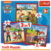 TREFL PAW PATROL Комплект пазлов 3 в 1