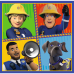 TREFL FIREMAN SAM Комплект пазлов 3в1 Пожарник Сэжм