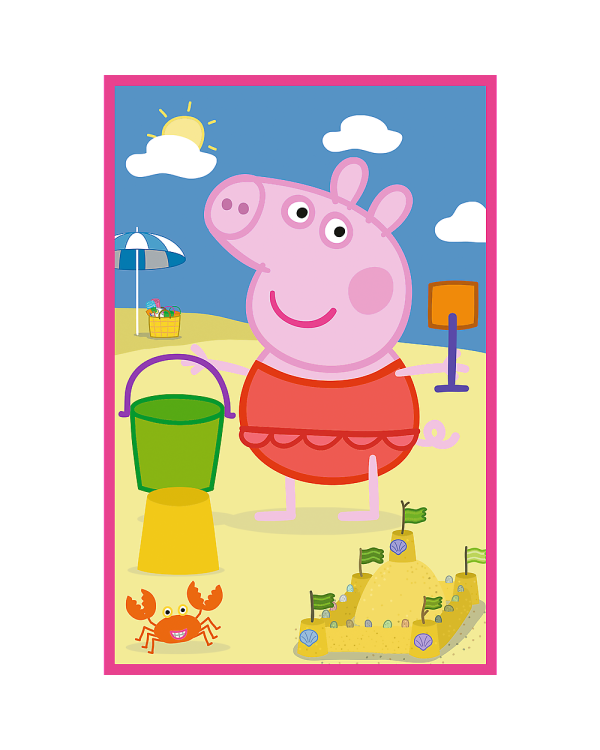 Дополнительное изображение книги «TREFL PEPPA PIG Комплект пазлов, 3x50 шт.»