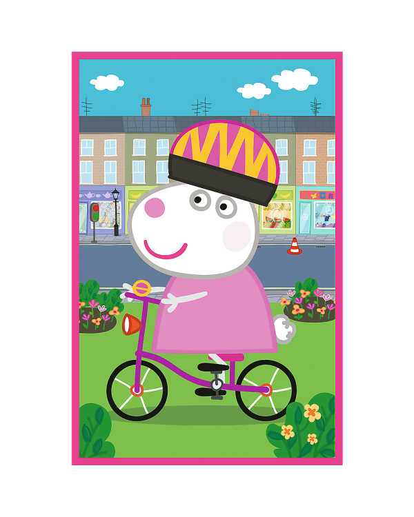 Дополнительное изображение книги «TREFL PEPPA PIG Комплект пазлов, 3x50 шт.»