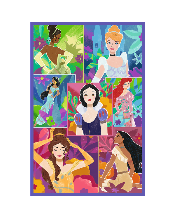Дополнительное изображение книги «TREFL DISNEY PRINCESS Комплект пазлов Друзья, 3x80 шт.»