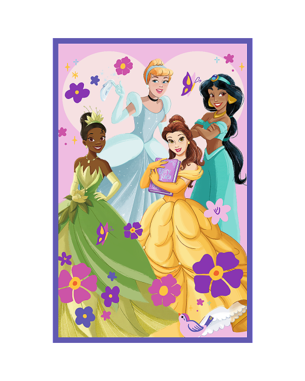 Дополнительное изображение книги «TREFL DISNEY PRINCESS Комплект пазлов Друзья, 3x80 шт.»