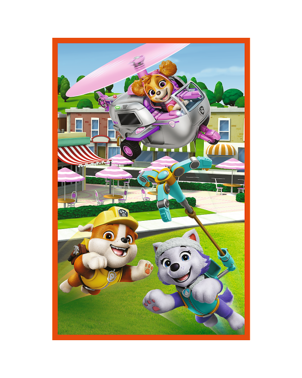 TREFL PAW PATROL Комплект пазлов, 3x80 шт.