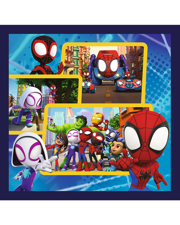 TREFL SPIDEY Комплект пазлов 3в1