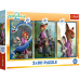Обложка книги «TREFL DISNEY Комплект пазлов Зверополис, 3x80 шт.»