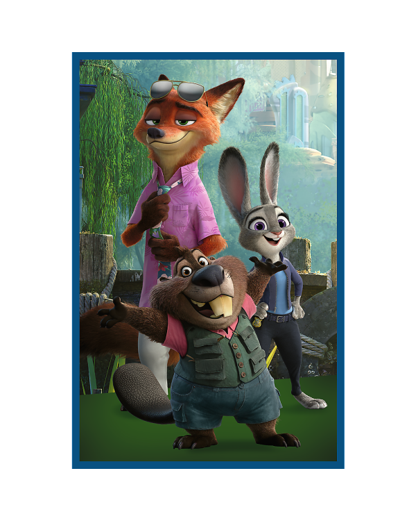 Дополнительное изображение книги «TREFL DISNEY Комплект пазлов Зверополис, 3x80 шт.»