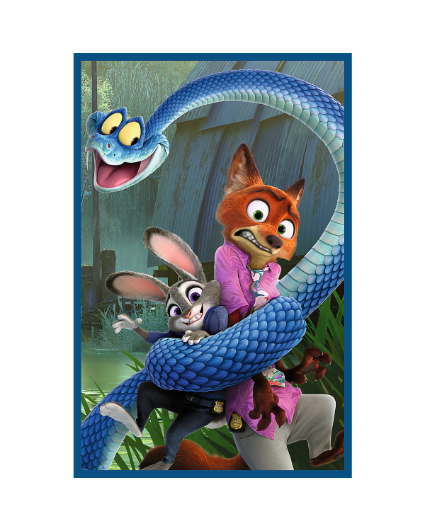 Дополнительное изображение книги «TREFL DISNEY Комплект пазлов Зверополис, 3x80 шт.»