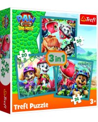 TREFL PAW PATROL Комплект пазлов 3 в 1