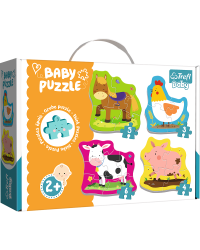 TREFL Пазл для малышей Животные на ферме