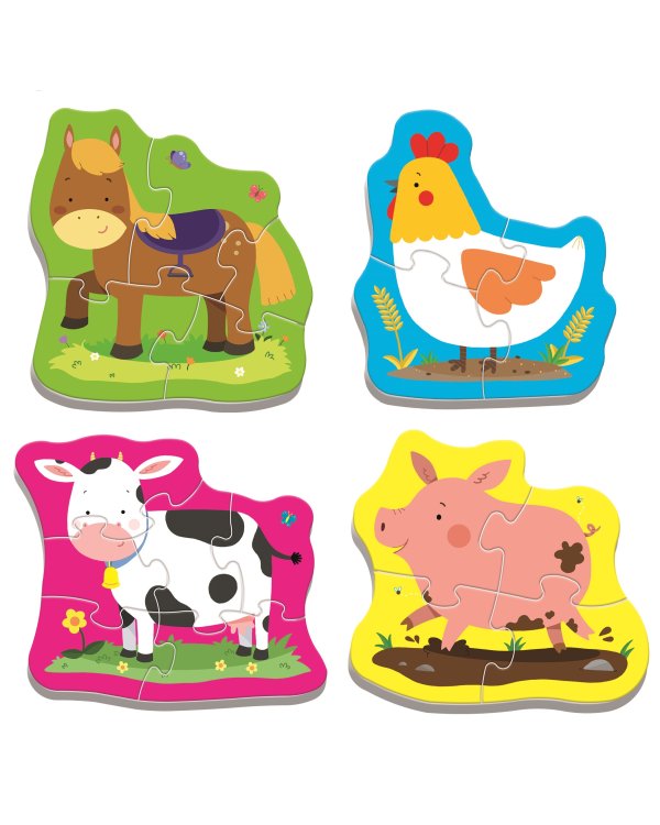 TREFL Пазл для малышей Животные на ферме