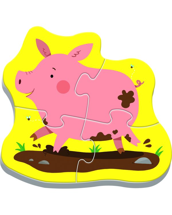 TREFL Пазл для малышей Животные на ферме