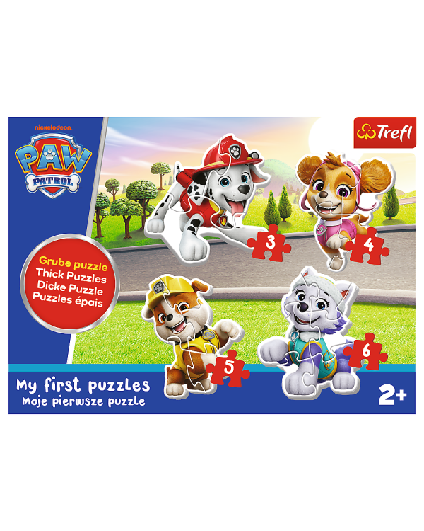 TREFL PAW PATROL Пазл для малышей Щенячий патруль